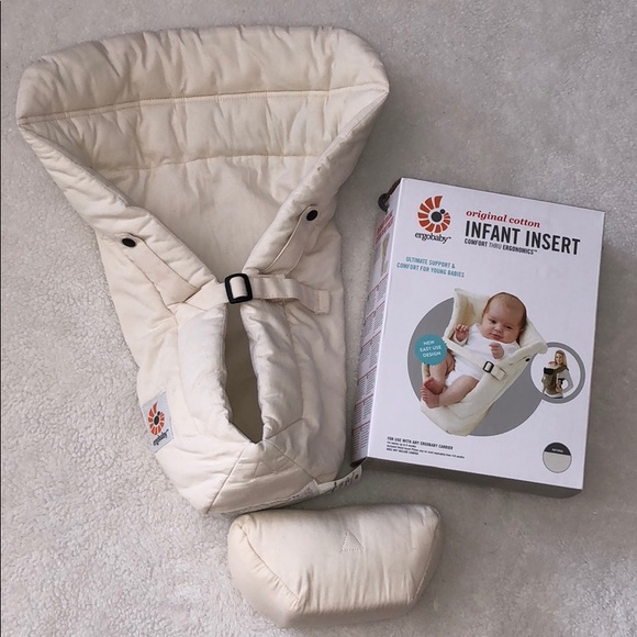 ergo infant insert removable pillow
